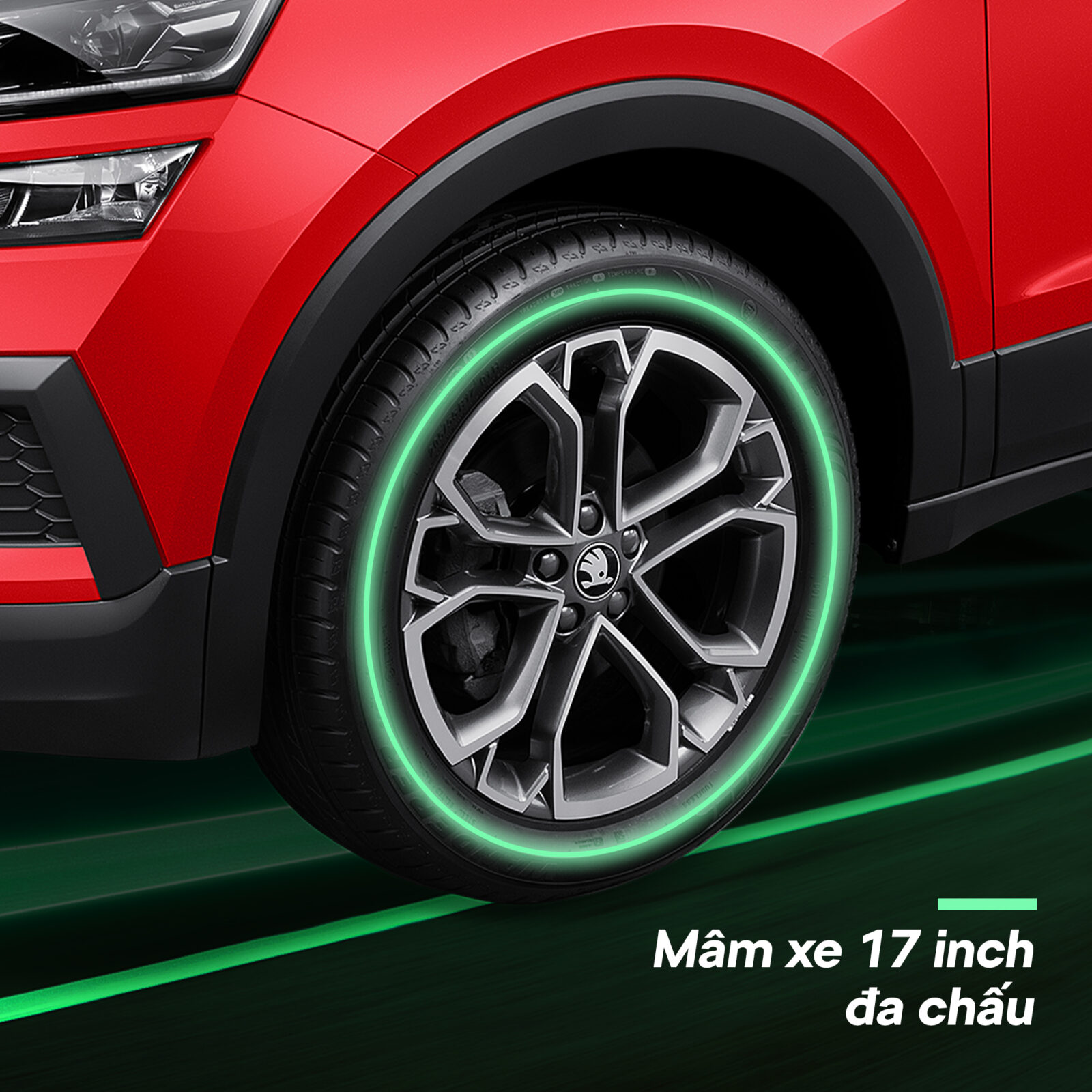 527870430 753905144241972 7429255885315582276 n SKODA KUSHAQ – VẺ NGOÀI MẠNH MẼ, KHÍ CHẤT RIÊNG BIỆT