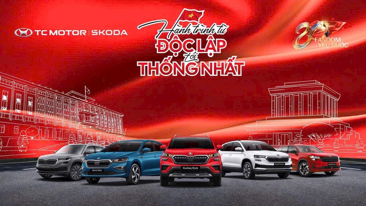 536268835 1486149885914372 1796242047806738111 n Hành trình Skoda “từ Độc Lập tới Thống Nhất” chính thức khởi động!