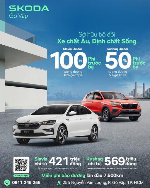 549189202 659776897143726 3895731799751435841 n ƯU ĐÃI LÊN ĐẾN 100% LỆ PHÍ TRƯỚC BẠ | "XẾ ÂU GIÁ VIỆT" GỌI TÊN SKODA